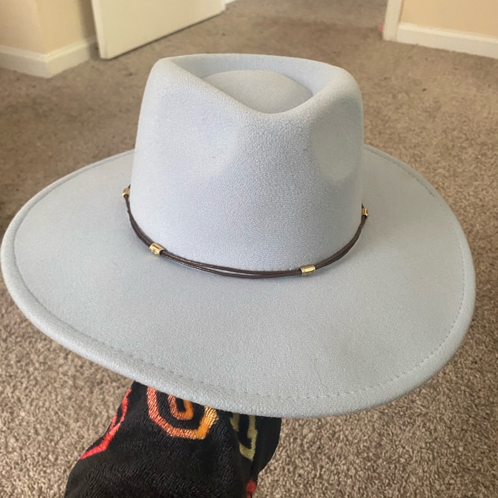 Forever 21 blue fedora